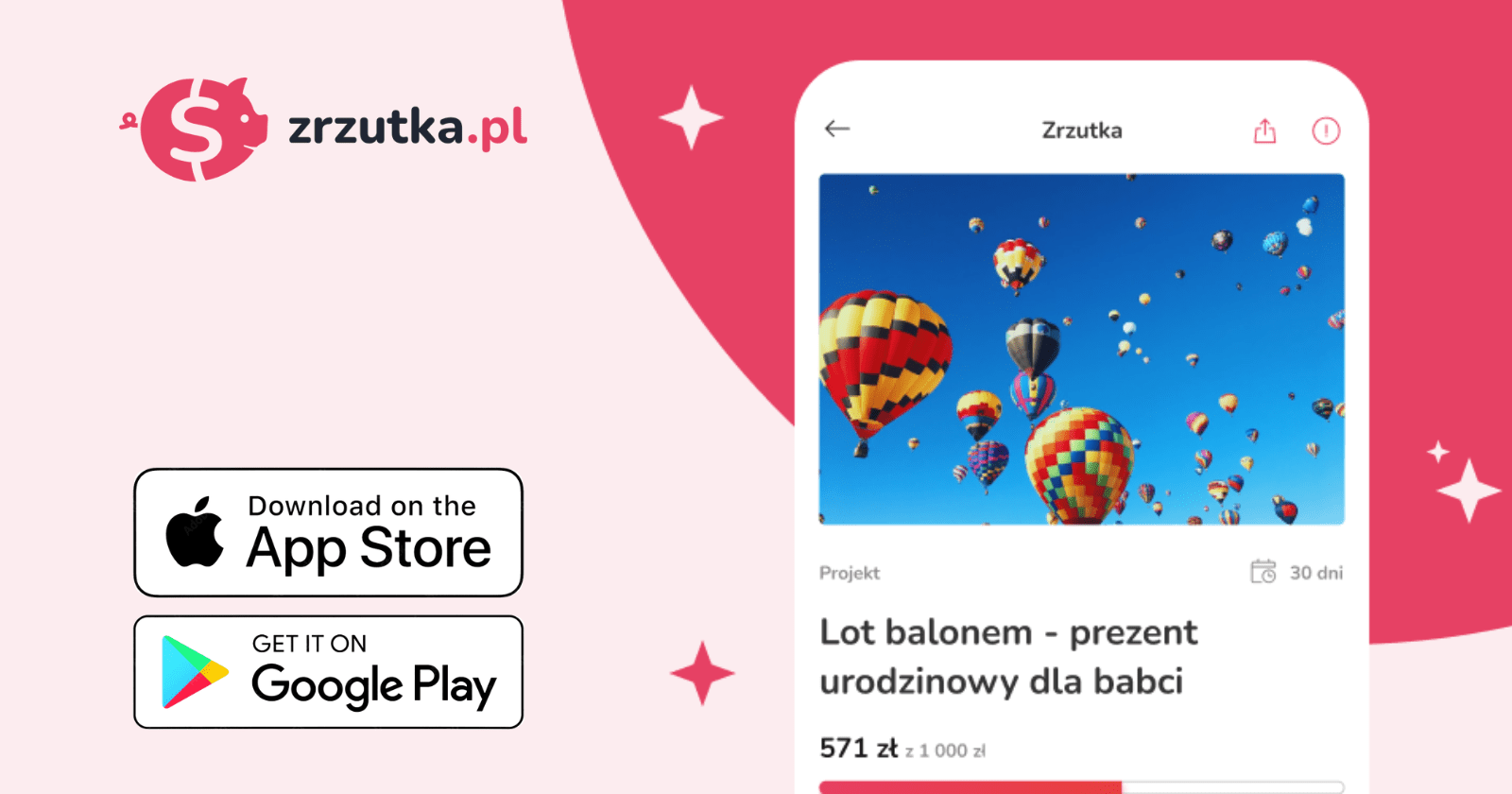 Aplikacja mobilna Zrzutka.pl – już dostępna!